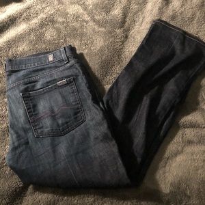 7 for all Mankind high-waisted boot cut jeans